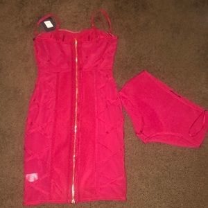 Fashion Nova Dresses - Fashion Nova Red Bandage Dress Fashion Nova Dresses - Fashion Nova Red Bandage Dress